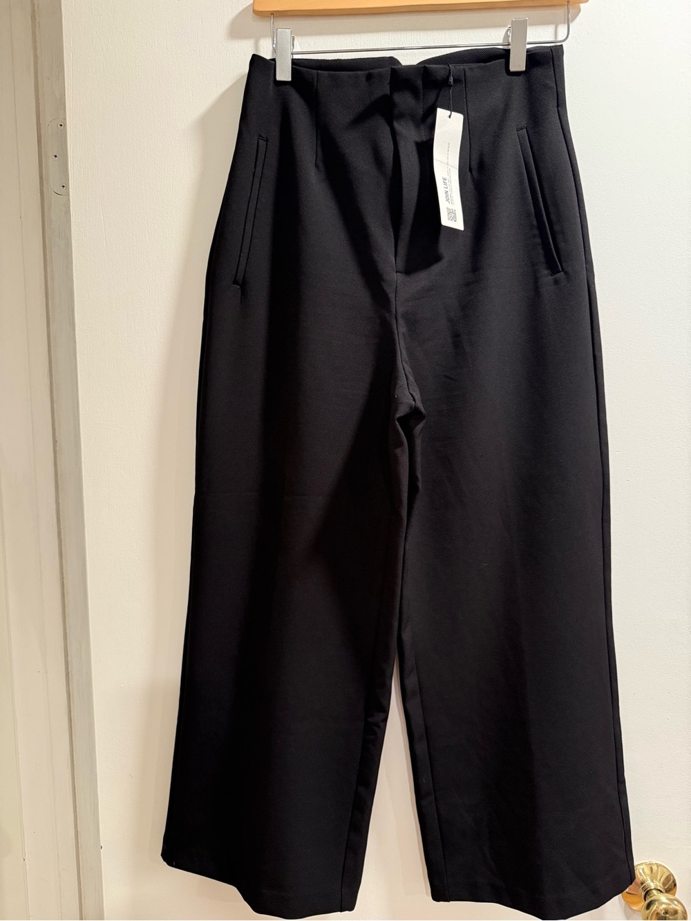 Zara Black Wide Leg Pants